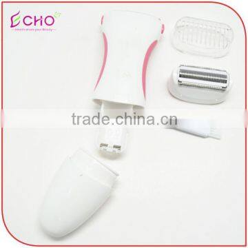 Portable Multicolor Battery Operated Lady Shaver and Epilator photo-5