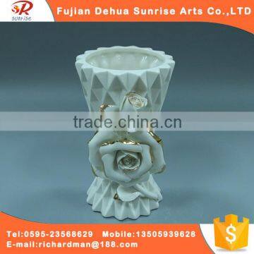 Handmade ceramic home decoration flower vase