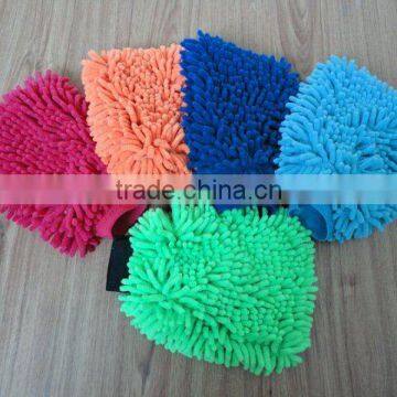 microfiber chnille car wash mitt