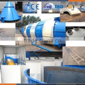 Supply 100 Tons Cement Silos for Mortar Mix Plant