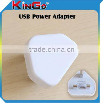 Wholesale UK Charger for ipad for iphone 6s UK Plug, 5V 1A USB Power Adapter