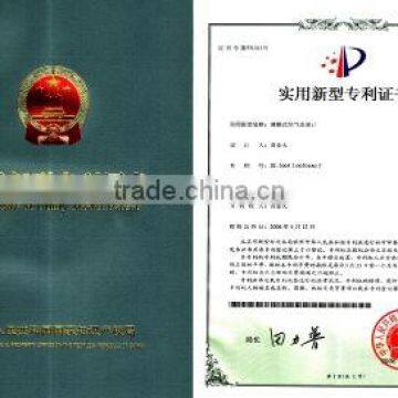 Certificate of Utility Model Patent