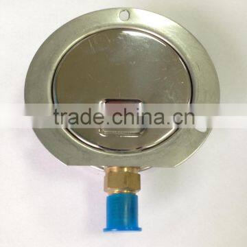 SR Oil Filled Pressure Gauge for Air Conditioner, Refrigeration, Refrigerant Gas Low High Pressure Gauge photo-4