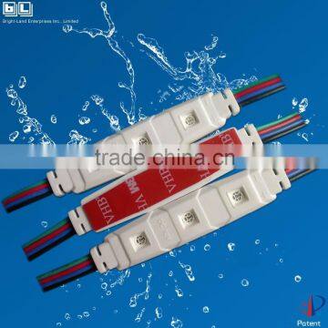 5-year warranty channel letter sign box outdoor lighting Tri-color ce rohs 3 chips SMD led module