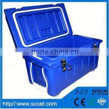 Keeping cool and fresh insulated cooler box in picnic and boat