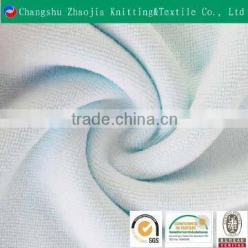 Water absorbent towel fabric weft knitted fabric used for bath robes