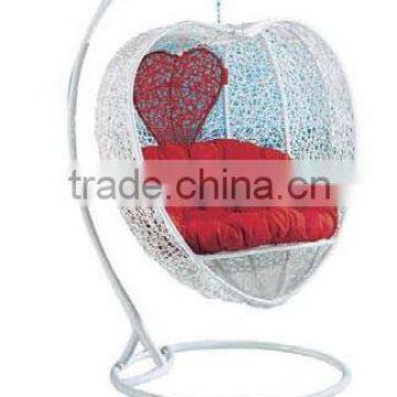 Pear shape outdoor rattan swing chair garden swing chairs