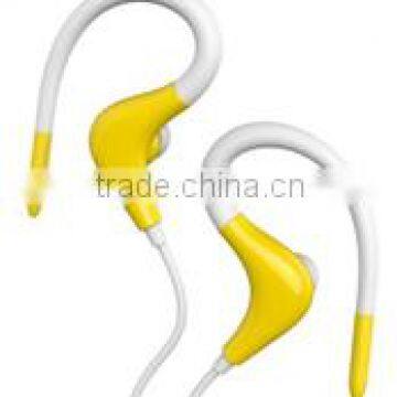 ear hook earphone , ear hanging headphone, earbud with hook