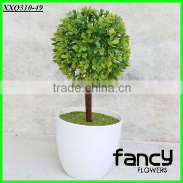 home& indoor decoration,fashion artificial green bonsai table