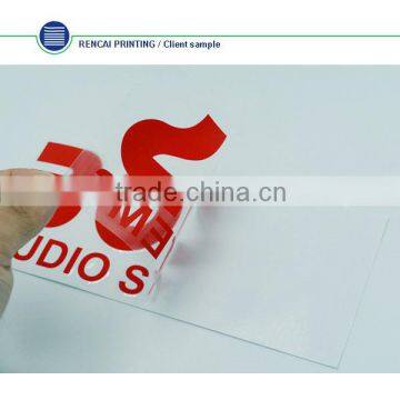 2015 Low Price Die Cut Custom Adhesive Vinyl Sticker photo-3