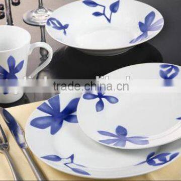 round porcelain ware dinner set