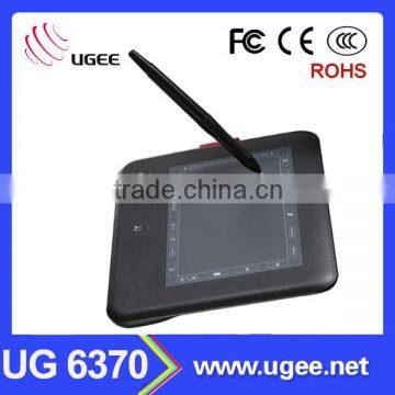 6x4 inch UG 6370 black drawing pen tablet digital tablets