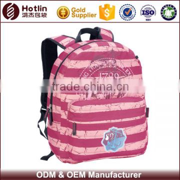 Polyester Sublimation Trendy College School Bag Girl