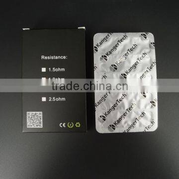 Original Kanger E Cig Coil Head Kanger Single Coil Kanger Evod Coil for Evod clearomizer