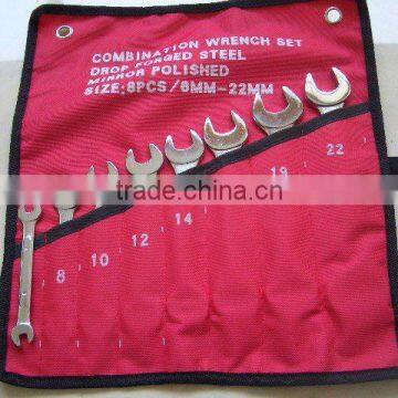 Raised Panel Design Double Open End Wrench 1000 pc Hand Tools