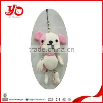 New custom plush animal keychain, cute stuffed animal keychain