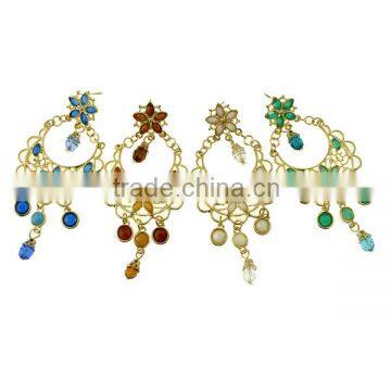 2016 fashion pearl earrings jewelry gold earrings wholesale