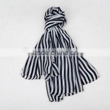 Fashion Bohemian Style Chiffon Scarf Yarn Chain Graffiti Women's Beach Printing Scarf