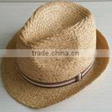 raffia straw hat,raffia straw panama hat