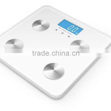 future life 2016 new item design Model F23 digital glass Bluetooth Body Fat Scale