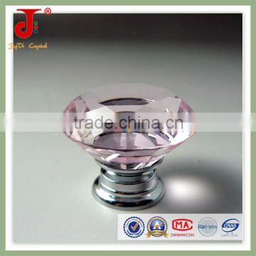 Classical Pink Diamond Crystal Cabinet Knob