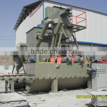 Through shot blasting machine/stone blasting machine/blastrac shot blasting machine