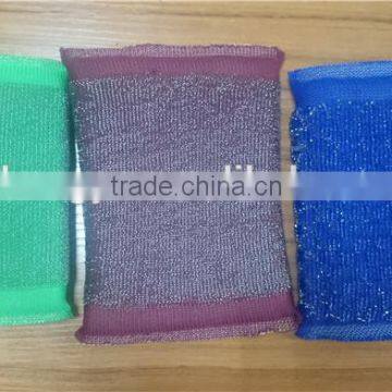 Non scratch kitchen cleaning sponge scouring pads