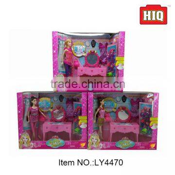 Super custom doll house kits small doll house kits with light