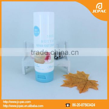 PE Cosmetic Plastic Tube with Snap-on Flip Top Cap 80ml