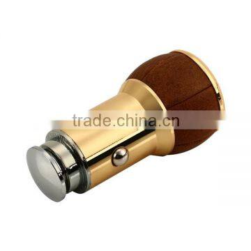 2016 New Items Leather Usb Car Charger 12v 2a Output Usb Car Charger for Xiaomi photo-6