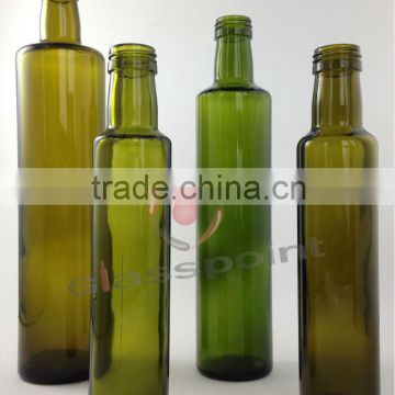 500ml 750ml round dorica olive oil storage glass bottles wholesale