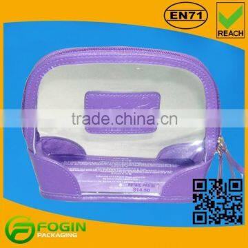 hot sell cosmetic pvc pouch with zipper