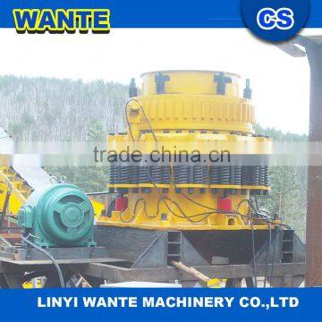 professional spring rock cone crusher machine for stone crushing production line
