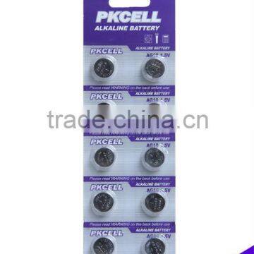 AG13 LR44 AG10 LR54 Alkaline Coin Cell Batteries for watch calculator