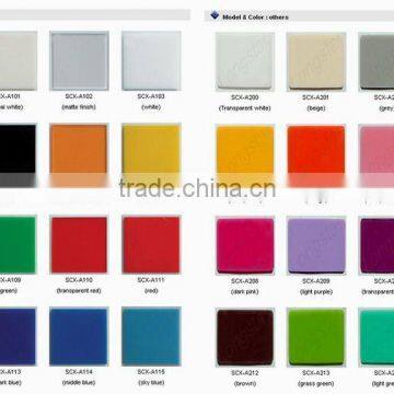 Transparent acrylic sheet