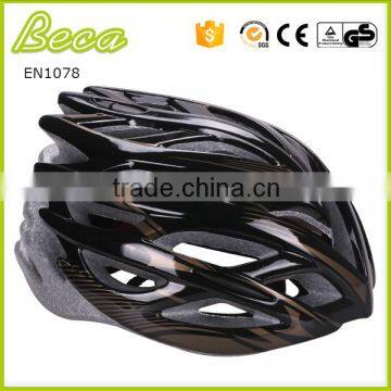 Black color professional producing adult bicycle helmet