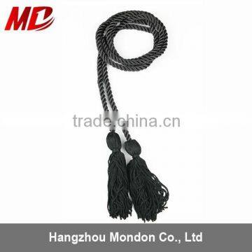 Graduation Honor Cord Single Color in Black