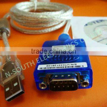 Wholesale price usb 2.0 to rs-232 db 9 adapter cable ut-880