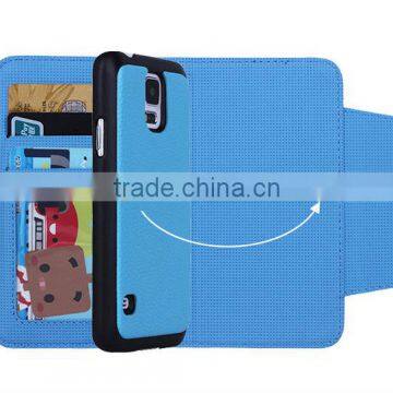 Litchi Pattern Detachable Case for Samsung S5 I9500 photo-4