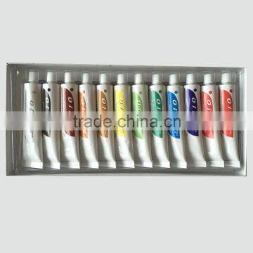 12ml 12color artist oil paint
