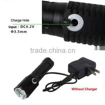 Hot Sales Led Torch Flashlights Lamp 5W Aluminium Rechargeable Battery Led Flashlights photo-4