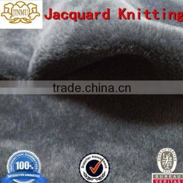 2015 Jinmu textile yarn dyed keeping warm fleece fabric