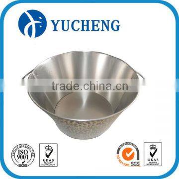 Chinese supplier food grade metal tin bucket