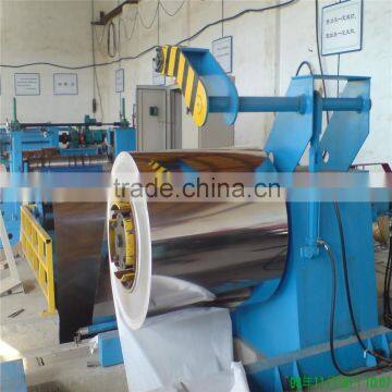Recoiled coil weight 15000kgs automatic slitting machine