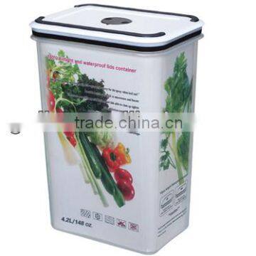 6pcs Plastic Food Stacked Container GL9010-B photo-2