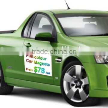 competitive price custom advertising soft pvc car magnet sticker