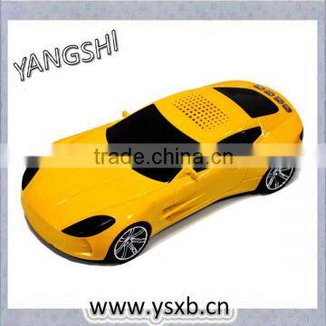 New product car shape speaker case China supplier