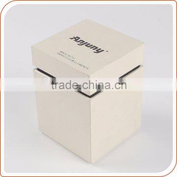 luxury small cosmetic gift packaging box with lid print logo