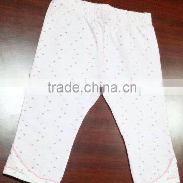 BABY PINK PANT DOT AOP