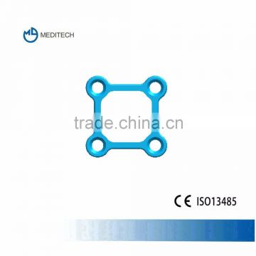 1.5mm Square-shaped orthopedic implant mini plate